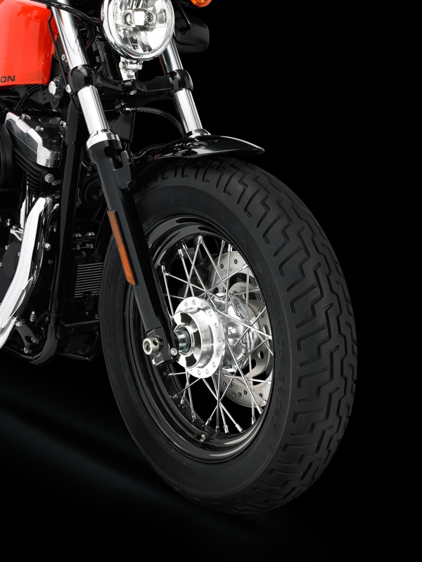 review harley davidson forty eight rear tire