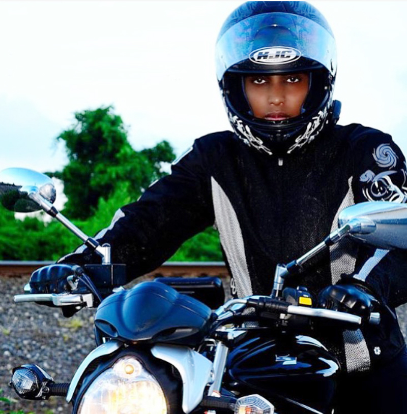 nothing stopped her from becoming a motorcycle rider fatima gaskin sportbike