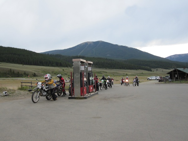 A Ride to Change Your Life gas station