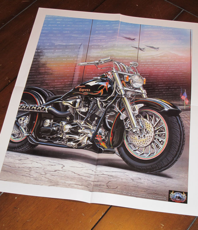 harley davidson coffee table style books poster