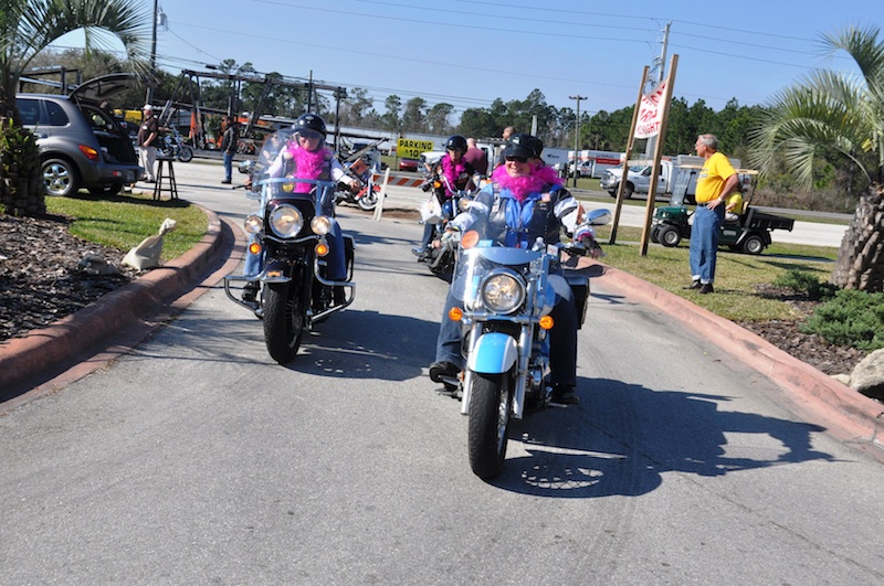 harley davidson MDA womens ride daytona beach speedway