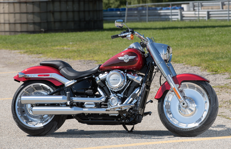 review 2018 harley-davidson softails the fat boy