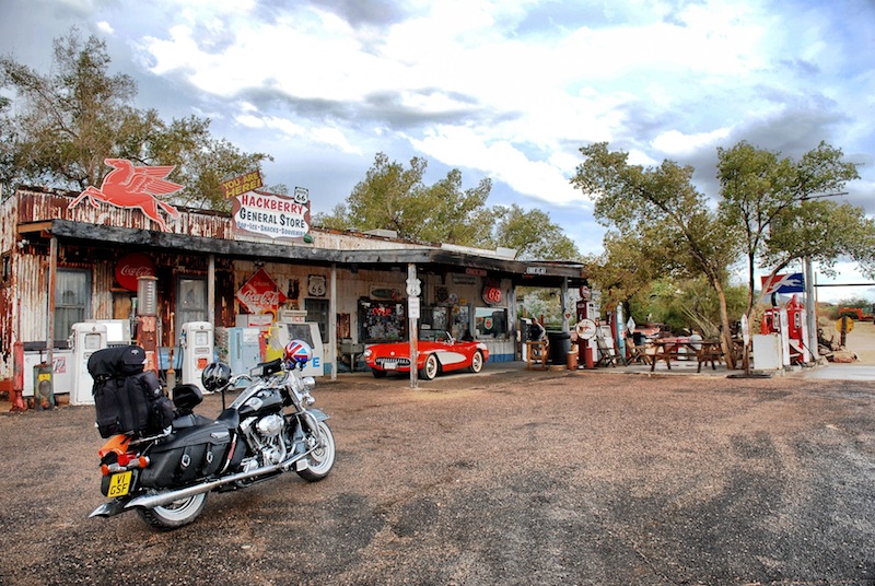 One Riders Epic Journey Across America, with Video Hackberry General Store