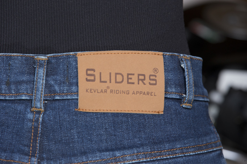 Review Sliders Bella Jeans With Kevlar and Armor label 