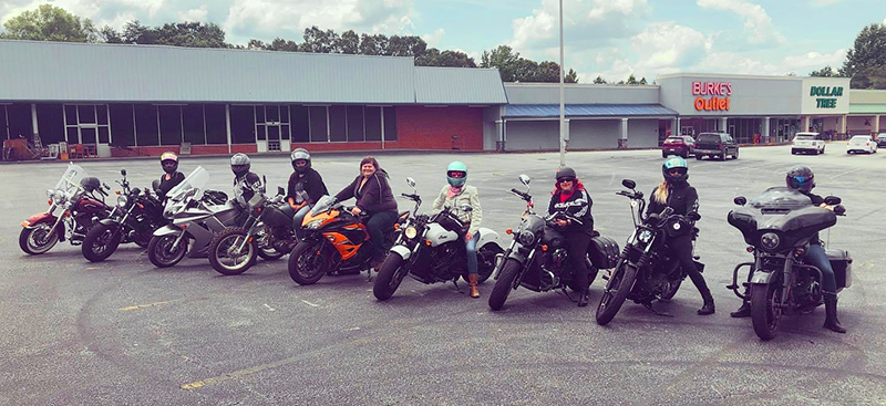 The Litas Greenville co-founder Kimba Reams female riders