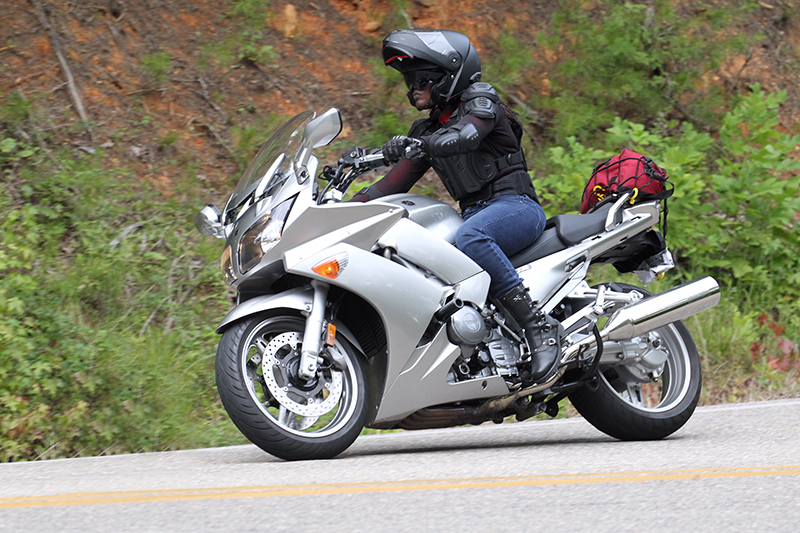 The Litas Greenville co-founder Kimba Reams women rider tail of the dragon