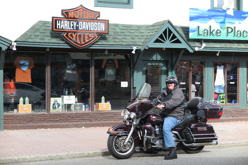 motorcycle touring adirondack park harley-davidson