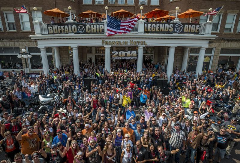 74th Annual Sturgis Motorcycle Rally Legends Ride