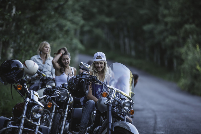 Women's motorcycle riding store groups near me