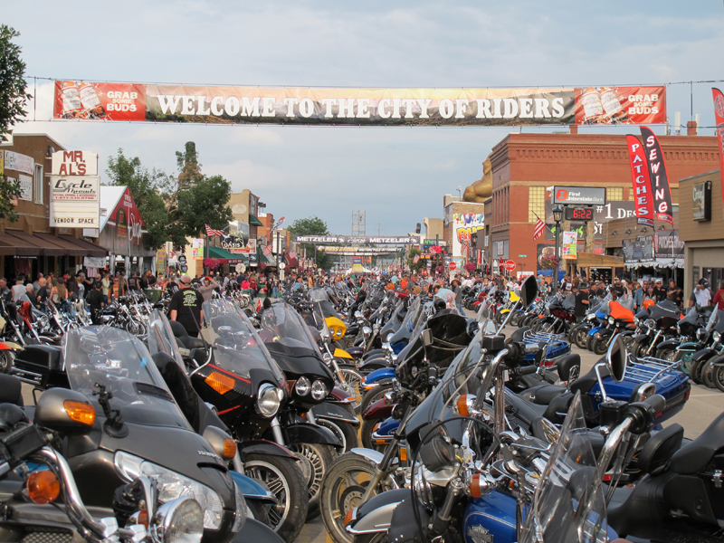 74th Annual Sturgis Motorcycle Rally Main Street