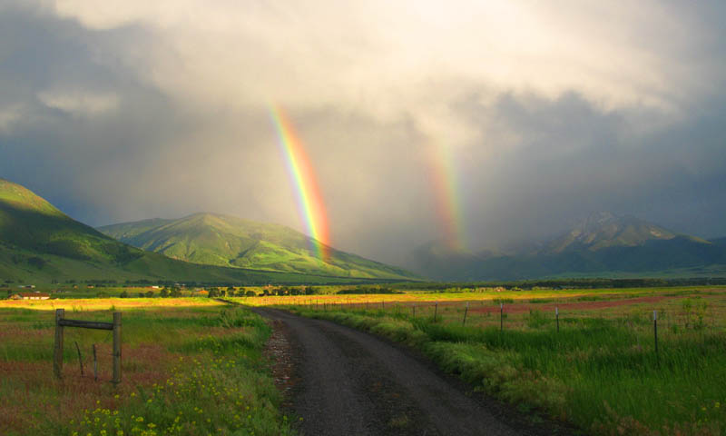 Genevieves Everyday Miracles How Does Your Light Shine Double Rainbow