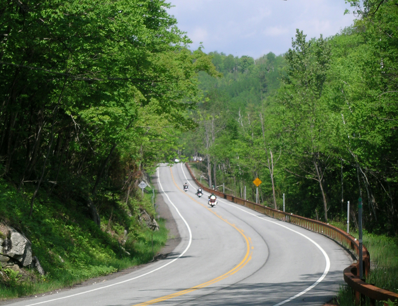 motorcycle touring adirondack park scenic byways