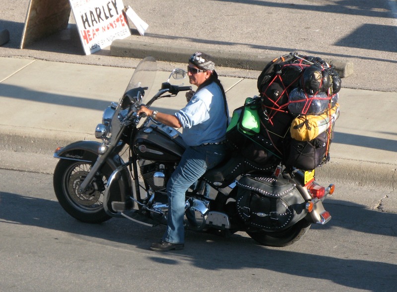 motorcycle trip packing tips harley