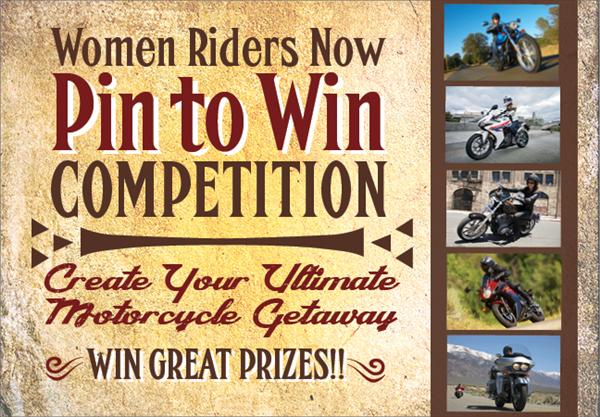 WRN Giveaway create ultimate motorcycle get away