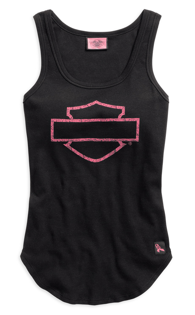 Harley-Davidson Adds New Items to Pink Label Collection Black Tank