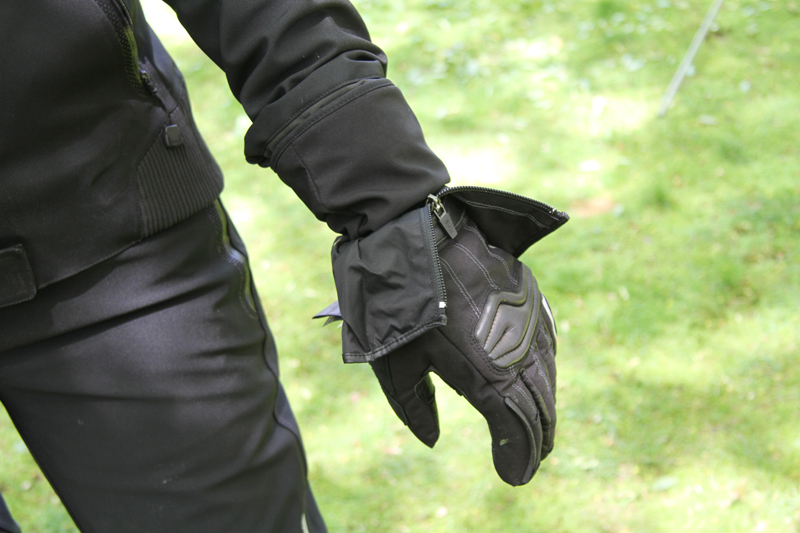 review gloves for warm and cold motorcycle riding ProWinter cuff