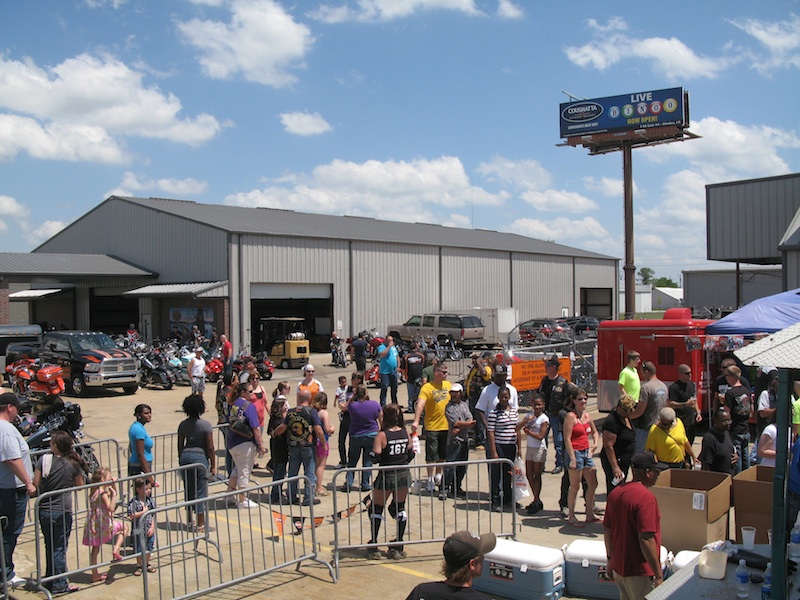 selling to women reaching to the community renegade harley event