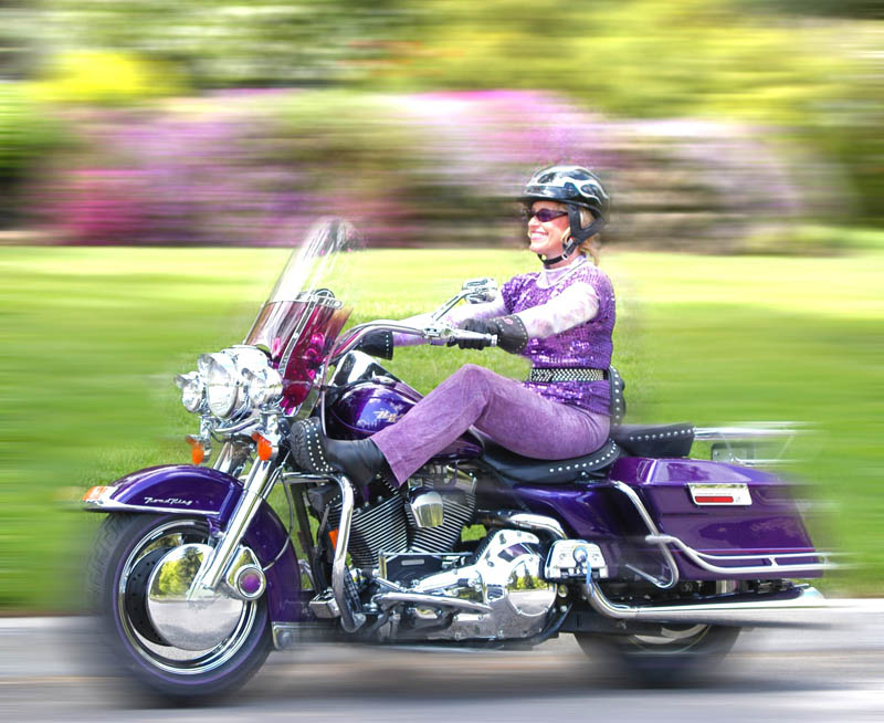 motorcycling and menopause ronna purple road king