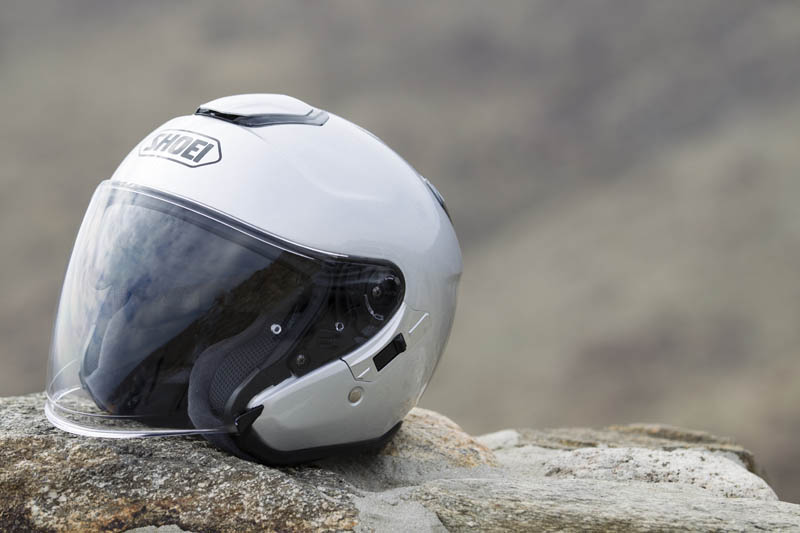 review shoei j cruise open face helmet vents