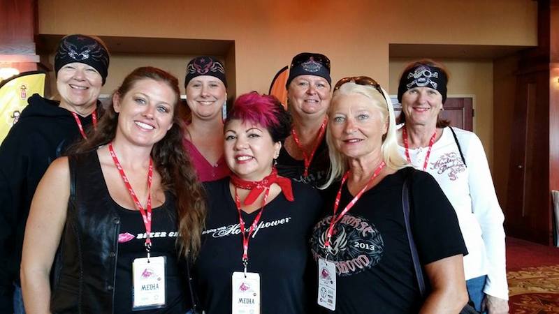 Event Coverage Biker Belles Ride at Sturgis 2014 attendees