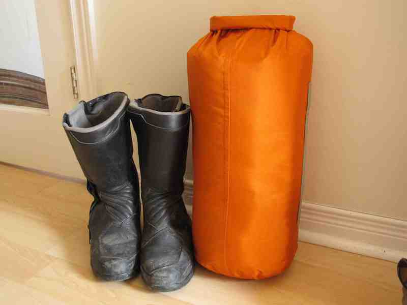 review sierra designs sleeping bag for motorcycle camping stuff sack