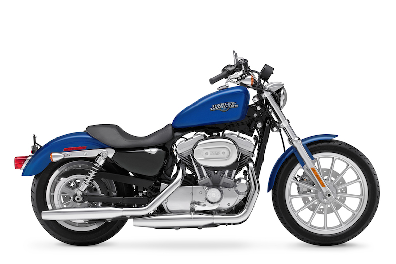 Here's the 2010 Harley-Davidson Sportster 883L, the last year the model was produced. There are plenty of used ones still on the market.