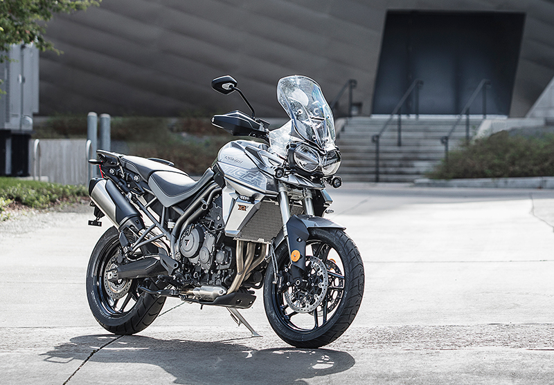 2018 new motorcycles Triumph Tiger 800 sleek profile
