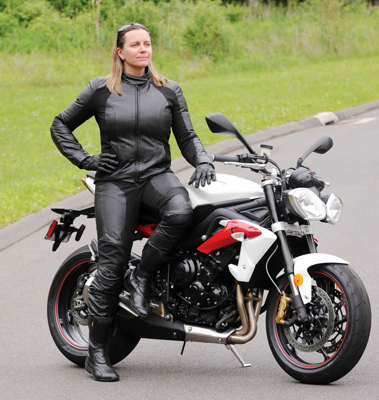 Alpinestars ladies hot sale leather jacket