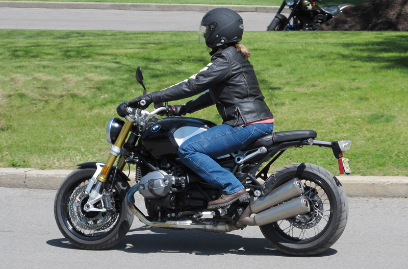 review vintage styled leather womens motorcycle jacket black brand