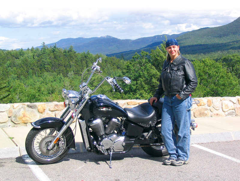 4 bucket list motorcycle rides in the east white mountains tricia honda shadow 750 ace