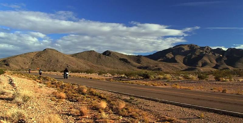 Movie Review Why We Ride motorcycles desert road