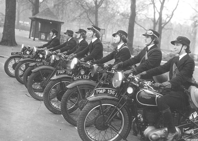 Pioneers The Female Dispatch Riders of World War II motorcycles