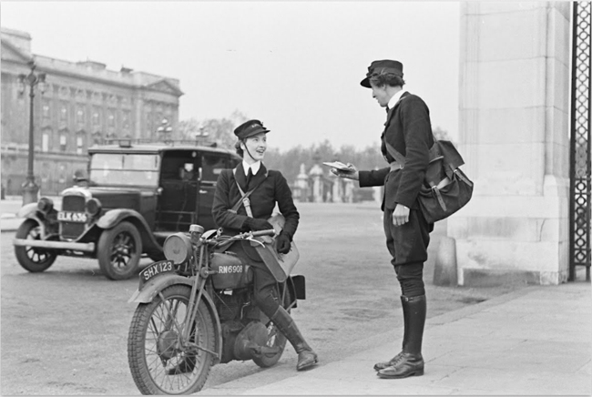 Pioneers The Female Dispatch Riders of World War II mail carrier