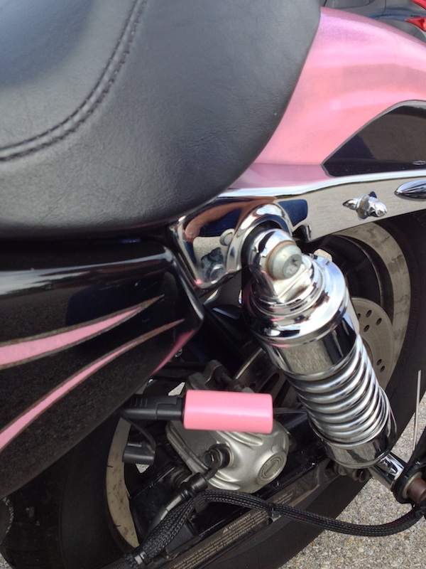 Cell Phone Charger for Motorcycle Pink