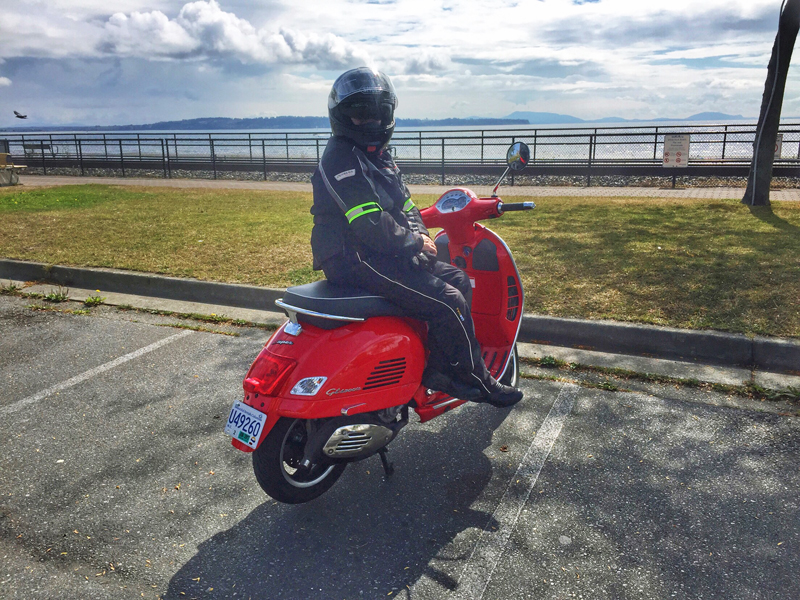 59 female and formidable on her motorcycle alison prentice