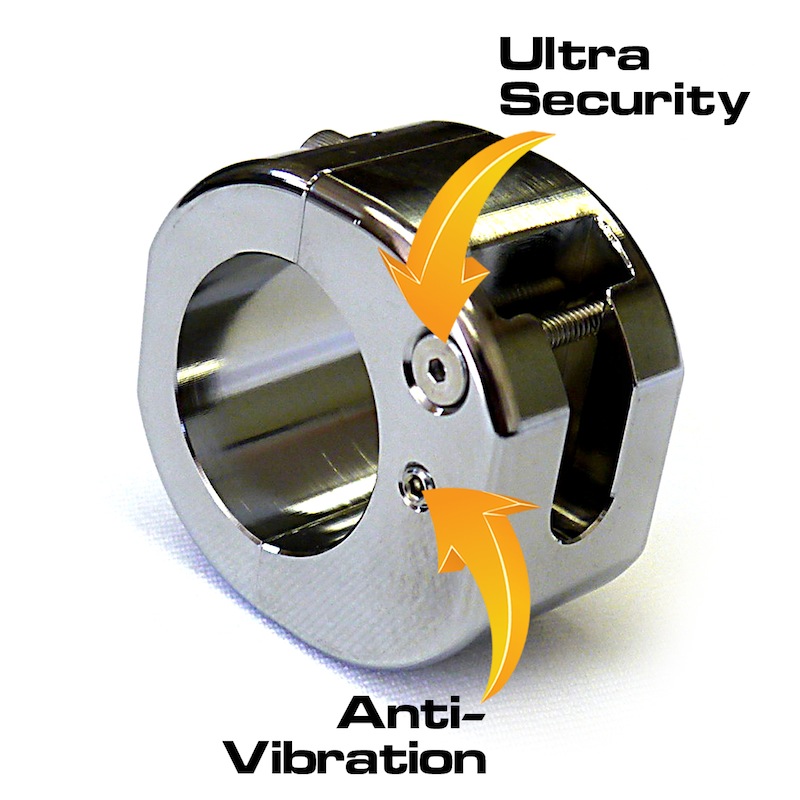 Anti-vibration motorcycle accessory mount