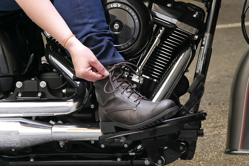 Women's street store motorcycle boots