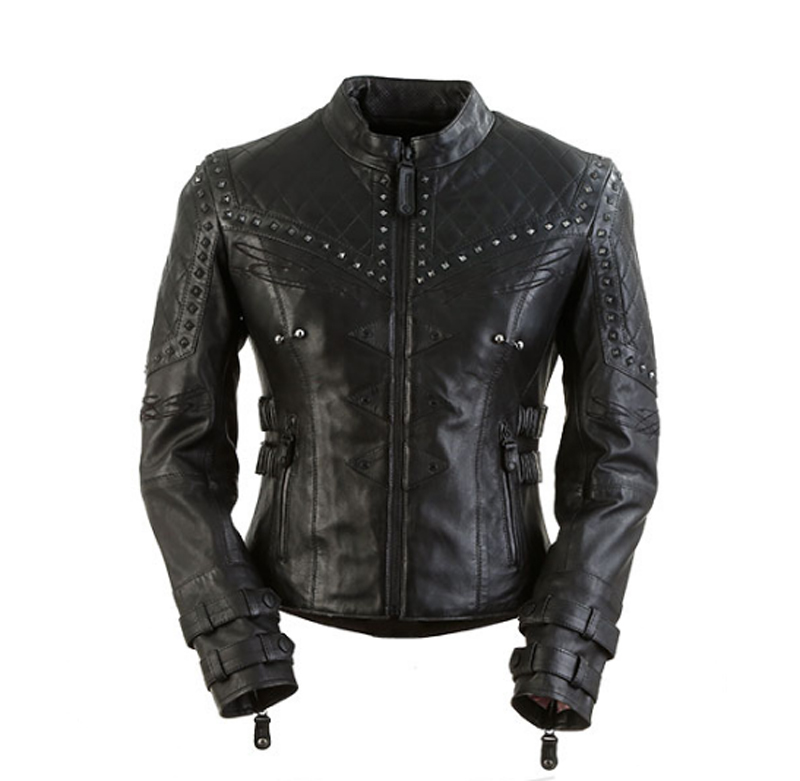 Review Black Brands Vintage Styled Leather Women’s Motorcycle Jacket