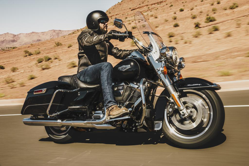 harley davidson unveils all new engine 2017 road king