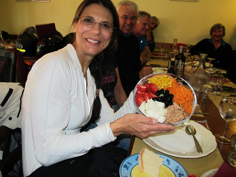 why you should ride a motorcycle in italy once in your life cobb salad