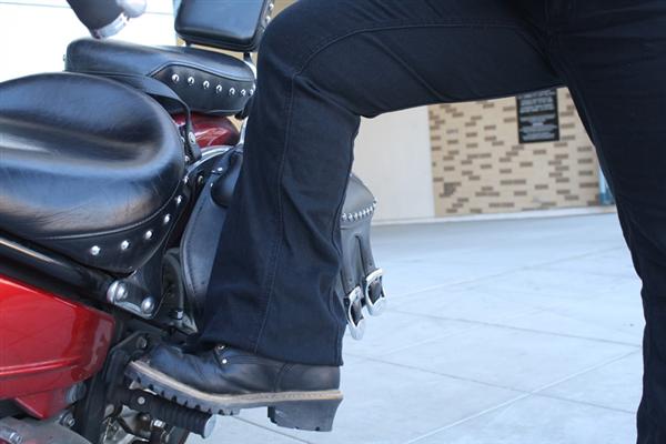 review gravitate jeans designed for motorcycle riders and passengers comfort panel