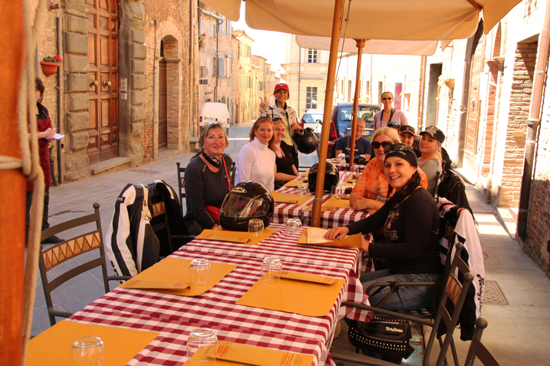 why you should ride a motorcycle in italy once in your life lunch