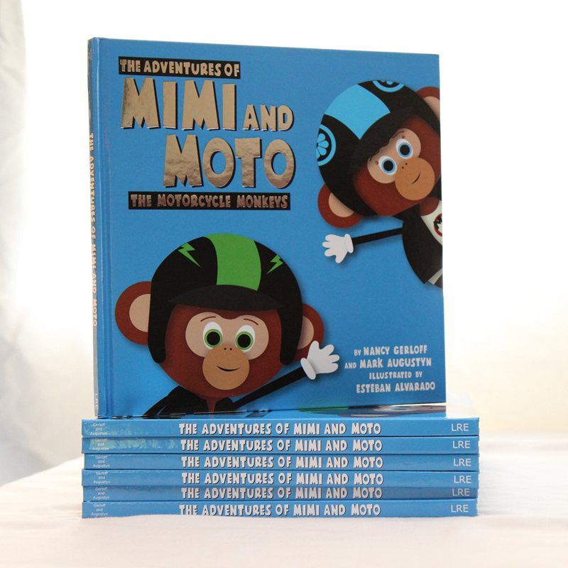 motorcycle monkeys book cover