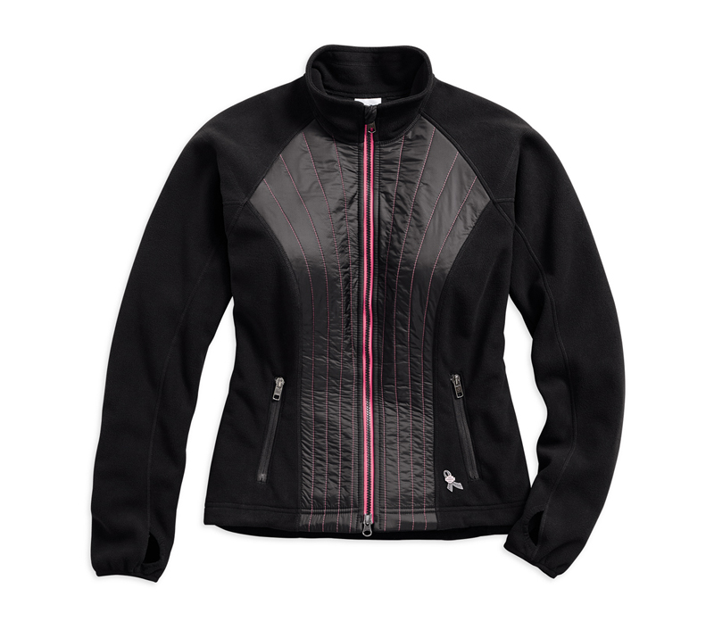 harley davidson pink label gear fleece