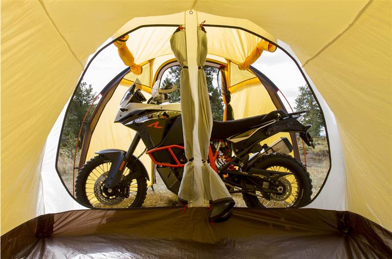 purpose built tents for motorcycle camping atacama