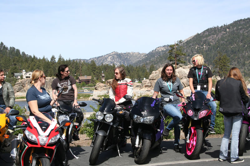 recap of womens sportbike rally west riders in big bear