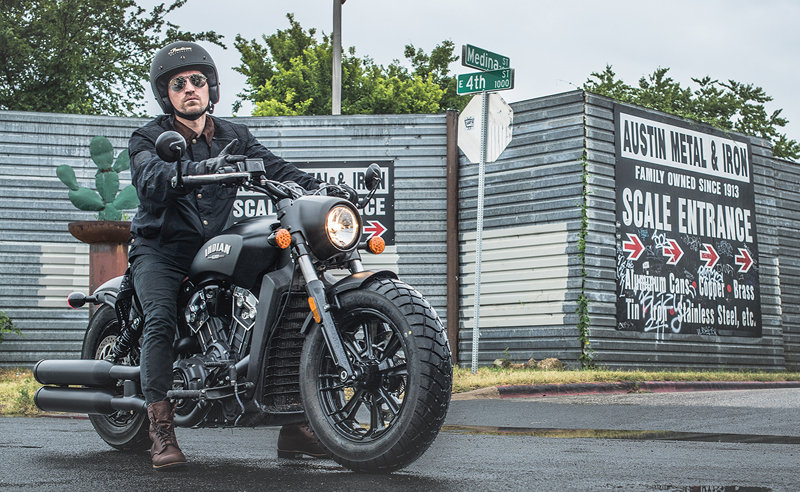 less is more indian scout bobber seat height