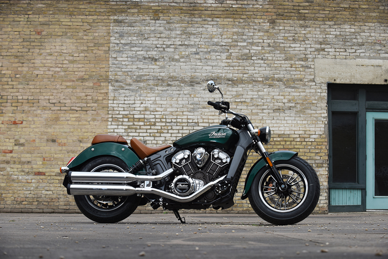 indian motorcycle unveils 2018 models scout green