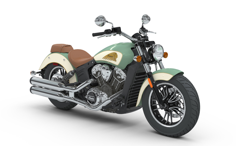 indian motorcycle unveils 2018 models scout light green