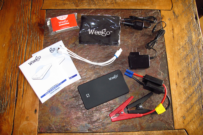 review weego motorcycle battery jumpstarter